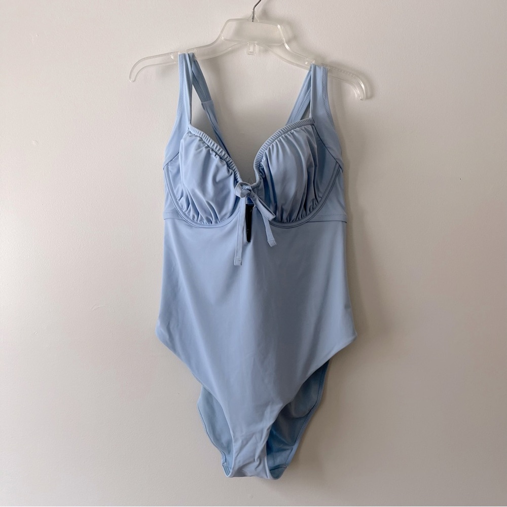 Adore Me Light Blue One Piece Swimsuit